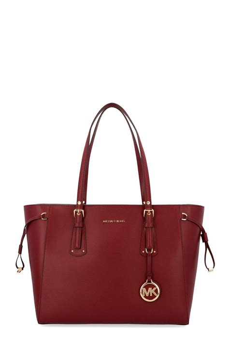 michael kors burgundy purse.